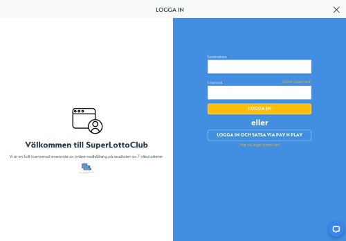 
                            2. Login - Super Lotto Club