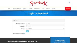 
                            6. Login - SUPERBOOK