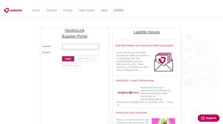 
                            4. Login | Supplier Portal - Vendorlink > Home