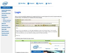 
                            6. Login - Supplier.Intel.Com