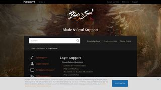 
                            4. Login-Support – Blade & Soul Support