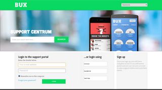 
                            1. Login - Support Centrum - Bux