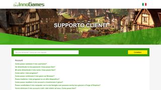 
                            5. Login - Supporto InnoGames