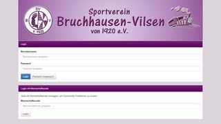
                            13. Login | SV Bruchhausen-Vilsen