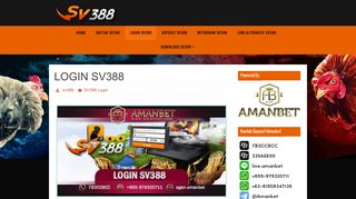 
                            4. LOGIN SV388 | WWW.SV388.COM | WWW.SV388.NET