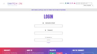 
                            8. Login | Switch On