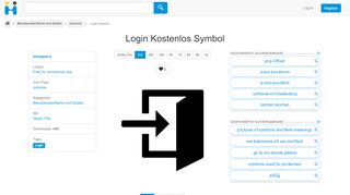 
                            3. Login Symbol Kostenlos von ionicons