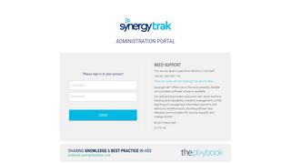 
                            8. Login | SynergyTrak ™