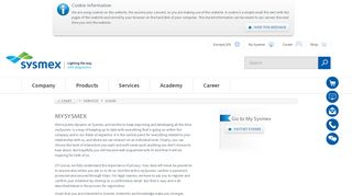 
                            3. Login - Sysmex Europe GmbH