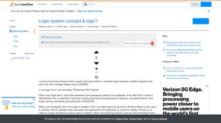 
                            7. Login system concept & logic? - Stack Overflow