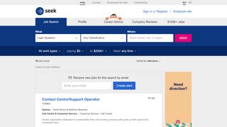 
                            4. Login Systems Jobs in All Australia - SEEK