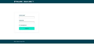 
                            8. Login - Tallink & Silja Line - Takso24