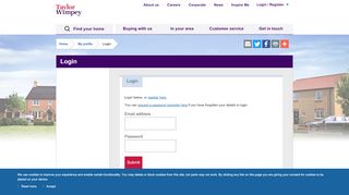 
                            5. Login | Taylor Wimpey