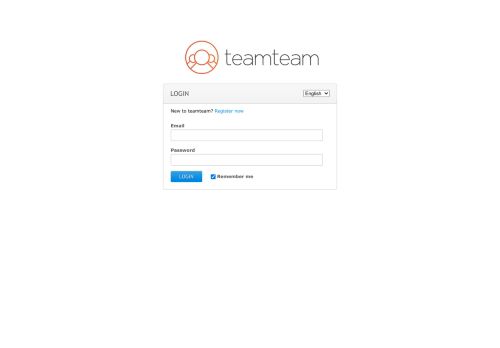 
                            1. Login - teamteam