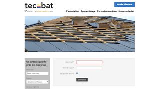 
                            7. login - Tec-bat - Association Suisse de la Technique du bâtiment - Valais