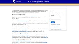 
                            3. Login - Technical Error « apps2.fcc.gov « FCC - Federal ...