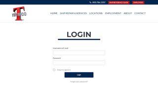 
                            5. Login | Técnico Corporation