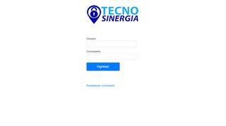 
                            12. Login Tecnosinergia