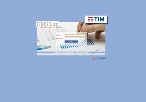 
                            4. Login | Telecom Italia DMS Lite