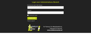 
                            8. Login | Telekomcenter