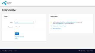
                            2. Login - Telenor Business Portal