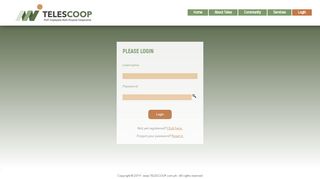 
                            7. Login - TELESCOOP - PLDT Employees Multi-Purpose Cooperative