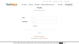 
                            9. Login - Tempi Moderni