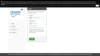 
                            9. Login - Tempo Money Transfer