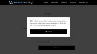 
                            9. Login - Tennant Consulting -