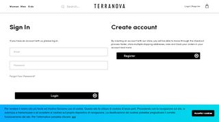 
                            3. Login - Terranova