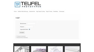 
                            8. Login - Teufel Prototypen