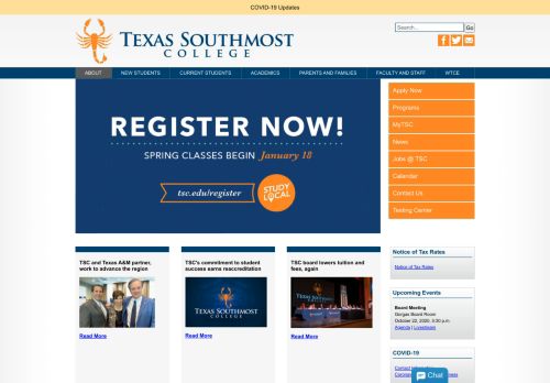 
                            8. Login - Texas Southmost College