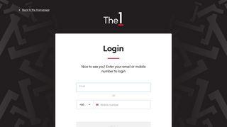 
                            5. Login | The 1 Central