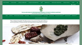 
                            9. login - The Allied Health Professions Council of South Africa