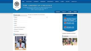 
                            9. Login - The American College americancollege.edu.in › ams ...