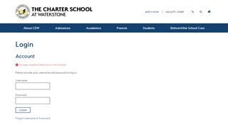 
                            9. Login - The Charter School at Waterstone K-5