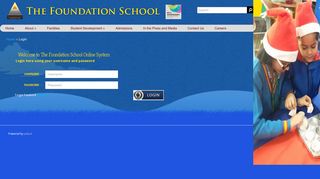 
                            5. Login | THE FOUNDATION SCHOOL