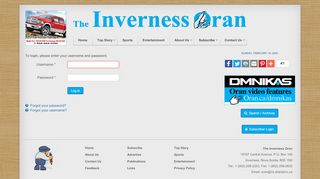 
                            1. Login - The Inverness Oran