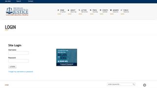
                            10. Login - The Michigan Association for Justice