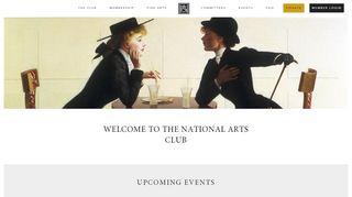 
                            4. Login - The National Arts Club