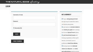 
                            10. Login | The Natural Edge Academy