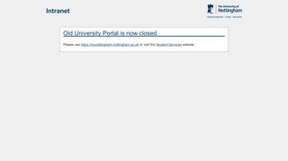 
                            3. Login - The Portal - University of Nottingham.