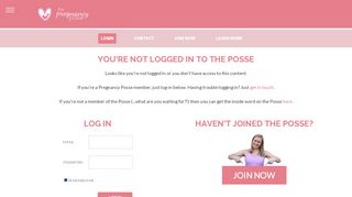 
                            13. Login - The Pregnancy PosseThe Pregnancy Posse