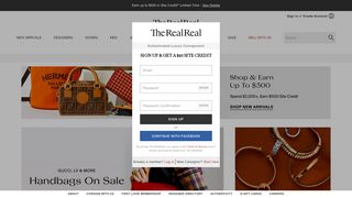 
                            8. Login | The RealReal