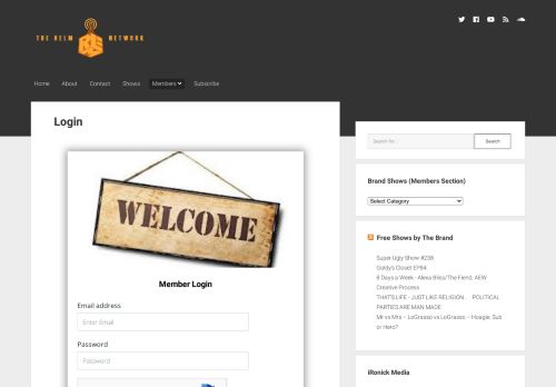 
                            10. Login – The RELM Network