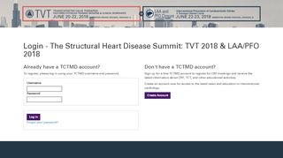 
                            13. Login - The Structural Heart Disease Summit: TVT 2018 & LAA/PFO ...