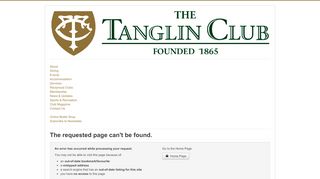 
                            12. Login | The Tanglin Club