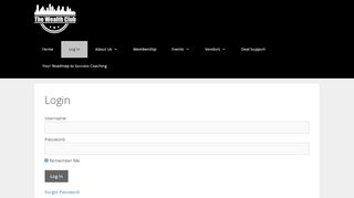 
                            3. Login – The Wealth Club