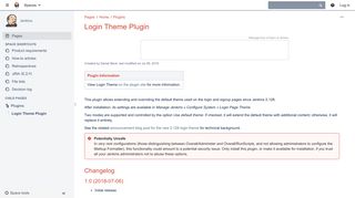 
                            1. Login Theme Plugin - Jenkins - Jenkins Wiki