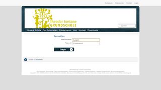 
                            1. Login - Theodor Fontane Grundschule Ludwigsfelde